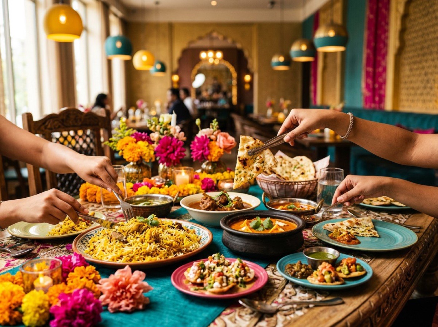 A Kataka kitchen at work